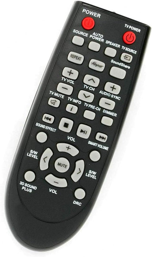 Replaced Remote Control Compatible for Samsung HW-D350/XE HW-D450/XE HW-D550/ZC HW-D570/EN HW-E550ZA HW-F550/XA HW-F750 HW-FM45C HW-H551ZA Home Th...