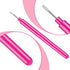 4pc Quilling Kit Quilling Tool 4.13inch Supplies Quilling Paper Bead Roller Tools for Paper Flowers Crafts Colorful Paper Strip Quilling Needle Pe...