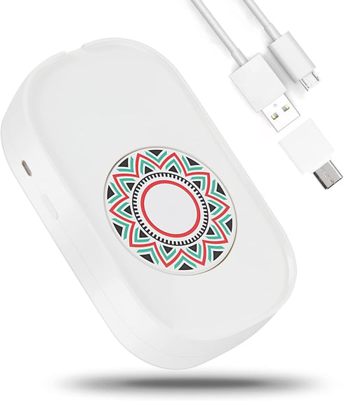 Mouse Jiggler, Undetectable Mouse Mover Shaker Simulator for Computer Laptop Awakening, Keeps PC Active, No Software, Driver-Free with USB C to US...