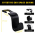 4PCS Car Seat Headrest Hook, Multifunctional Auto Seatback Hook Storage Organizer, Vehicle Seat Hanger Holder for Purse Coat Umbrella Grocery Bag,...