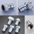 Faucet Quick Connector Adapter, Thead Connecting Faucet Aerator Adapter with Snap Quick Connector Fitting for Dishwasher Washing Machine (G1/2 Hos...