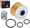 Oil Filter & Spring For Honda FourTrax 300 TRX300/FW TRX300EX TRX400EX Rancher 350 Foreman 400 450 500 520 Racher 420 Pioneer 500 520...