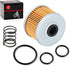 Oil Filter & Spring For Honda FourTrax 300 TRX300/FW TRX300EX TRX400EX Rancher 350 Foreman 400 450 500 520 Racher 420 Pioneer 500 520...
