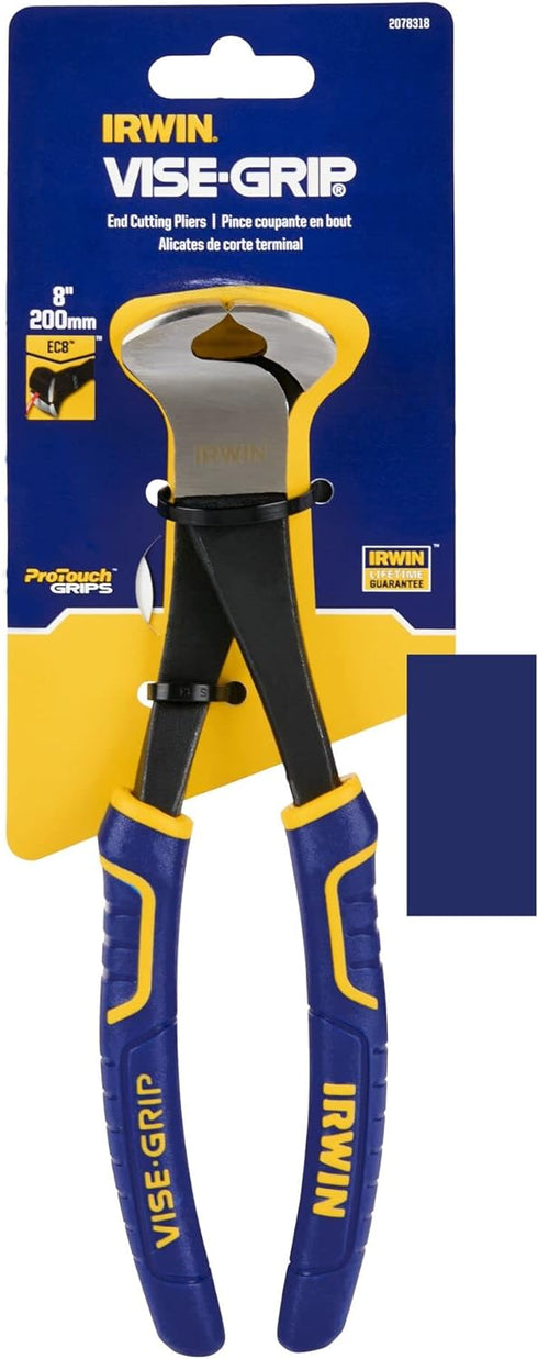 IRWIN Tools VISE-GRIP End Cutting Pliers, 8-Inch (2078318)...