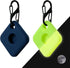 Silicone Case for Tile Pro 2020 & 2018 with Keychains, 2 Pack Anti-scratch Protective Cover with Carabiner (Navy/Fluorescent Green)...