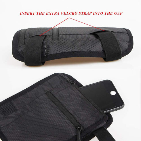 Non-Slip Band Smartphone Holder for Equestrian Riders on The Calf, All Purpose Sport Bag Leg Pouch for Running, Walking, Equestrian as Purse or Ph...