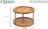 Lipper International 8302 Bamboo Wood 2-Tier 10" Kitchen Turntable...
