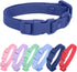 Waterproof Dog Collar Soft Rubber Dog Collar with Safety Buckle Adjustable Pet Collars for Small Medium Large Dogs...
