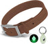 Adjustable Dog Collar with Airtag Holder: Durable Dog Collars, Soft Rubber Coated Webbing, Waterproof and Easy to Clean, for Small Medium Large Do...