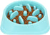JASGOOD Slow Feeder Large Dog Bowls Slow Eating Pet Bowl Eco-Friendly Non-Toxic Preventing Choking Healthy Design Bowl for Large Dog Pet Stop Bloa...