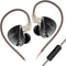 CCA Polaris in Ear Monitor HiFi Stereo IEM Earphones Dynamic Dual Driver Wired Earbuds with 4 Tuning Switches in Ear Headphones with Detachable Ca...