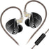 CCA Polaris in Ear Monitor HiFi Stereo IEM Earphones Dynamic Dual Driver Wired Earbuds with 4 Tuning Switches in Ear Headphones with Detachable Ca...