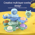 3PCS Suction Cup Spinner Toy for Baby, Baby Toys, Fidget Toys, Bath Toys, 2 Year Old Toys for Boy Girl, Easter Gift , Toys for 2 3 Year Old Boys G...