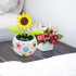 Solar Dancing Flowers Solar Powered Dancing Sunflower, Cute Solar Powered Dancing Swinging Flower Toy, Swinging Solar Power Flip Flap Flower Decor...