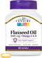 21st Century Flaxseed Oil 1000 mg Softgels, 60 Count (22407)...