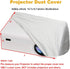 Projector Dust Cover Nylon Stretchy Outdoor Movie Video Projector Covers for Ceiling Mounted Universal Projectors Storage Bag Case Protective Cove...