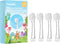 Papablic Replacement Toothbrush Heads - 4 Count | Compatible with Papablic BabyHandy & Toddler Sonic Electric Toothbrushes (18-36 Months)...