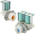 DC62-30312J & DC62-30314K Washer Cold and Hot Side Water Valve Set Replacement for Kenmore Samsung Washer 1810145 DC62-30314H AP4204535 by TOMOON