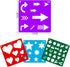 20 Pcs Kids Drawing StencilShape Tracing Templates Basic Shape Templates Geometry Shape Stencils Reusable DIY Painting Stencils for Kids Boys Girl...