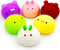 6 Pcs Mochi Squishy Toys for Kids Party Favors, Mini Round Animals Toys Kawaii Squishies for Classroom Prizes, Easter Basket and Goodie Bag Stuffe...