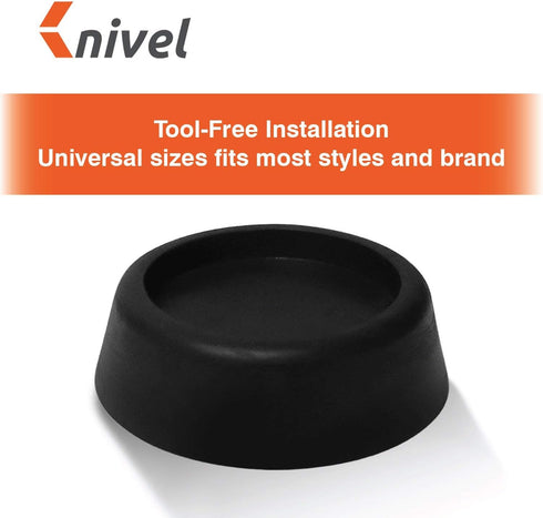 Washing Machine Foot Pads for Anti-vibration and Anti-Walk | Washer and Dryer Anti Slip Mat with Rubber Technology | Ideal for Vibration Reduction...