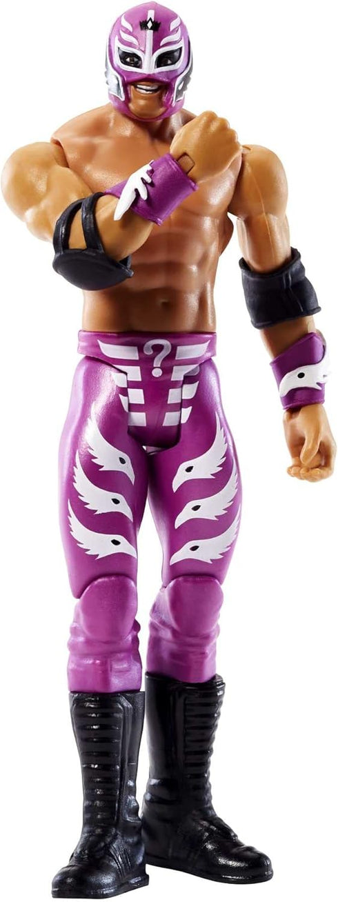 Mattel WWE Basic Action Figure, Rey Mysterio, Posable 6-inch Collectible for Ages 6 Years Old & Up...