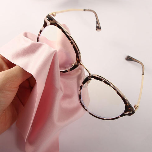 5pcs/Pack Microfiber Cloth Reusable Lens Wiping Cloth Mobile Phone Camera Screen Cleaning Cloth...