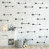 24 Tribal Arrow Wall Stickers – Vinyl Decals for Baby Nursery, Kids Bedroom, or Playroom – Removable Wall Art for Kids Room – Arrow Pattern Mural ...