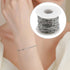 DIY 10M 32.8 Feet Gold Chain Roll Chains Stainless Steel Cable Chain Necklace Chains with Jump Rings Lobster Clasps for Women Adults Jewelry Makin...