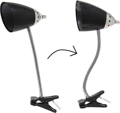 Limelights LD2001-BLK All the Rages Limelights LD2001-BLK Gooseneck Clip Light, Black...
