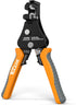 Automatic Wire Stripper, 3 IN 1 Stripper/Cutter/Crimping Self Adjusting Wire Stripper, 7 Inch Wire Stripper for 8-18 AWG Solid and Stranded Electr...