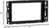 Metra 95-3305 Double DIN Installation Dash Kit for 2006-up Chevrolet Vehicles, Black, Model:953305...