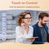 Black Earbuds, Wireless Bluetooth Earbuds, 25Hrs Playtime USB C TWS Built in Noise Cancellation Microphone with Charging Case, for Sports/Workout/...