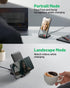 Wireless Charging Station,15W Fast Wireless Charging Station with Sleep-Friendly Adaptive Light,Compatible with Samsung Galaxy, Google LG, etc?Bla...