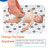 Baby Diaper Changing Pad, 21 5/8" x 31.5" Waterproof Changing Pad Liners - Reusable Soft and Absorbent Portable Changing Mat(Cloud1PCS)...
