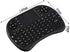 Mini Wireless Keyboard - 2.4GHz Controller with Touchpad Mouse Combo by TV xStream, Compatible with Android TV Box, IPTV, HTPC, Smart TV, PC, X-Bo...