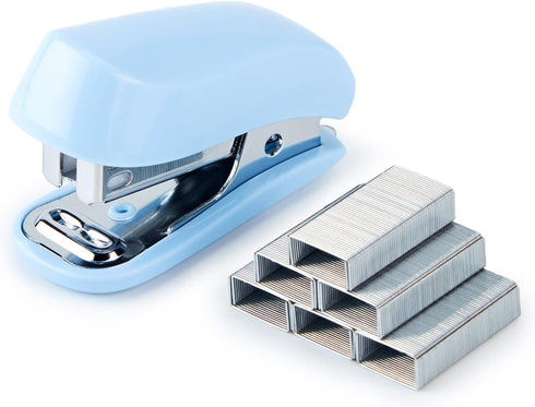 Stapler, 20-50 Sheets Capacity with Staples and Staple Remover Set, Desk Stapler Office Staplers (Blue, 20 Sheet)...