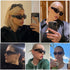 Fashion Y2K Wrap Around Sunglasses for Men Women 2000s Accessories Cool Cyber Glasses Biker Shades Shield (Black Frame-Grey Lens)...