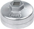 Oil Filter Cap Wrench 65mm Inner Dia Aluminum Alloy 14 Flute...