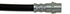 Dorman H620213 Brake Hydraulic Hose Compatible with Select Audi / Volkswagen Models...
