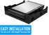 Kingwin SSD Hard Drive Mounting Kit Internal, Convert Any 3.5” Solid State Drive/HDD Into One 5.25 Inch Drive Bay. Mounting Screws Included, Quick...