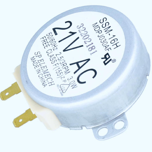 WB26X10038 (SSM-16H MDPJ030AF) Microwave Turntable Motor OEM Replacement for GE & Frigidaire Replaces 5304408980 AP2024962 PS237772 769741 DE31-10...