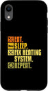iPhone XR HVAC Maintenance Design For A HVAC Ventilation Tech Case...