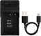 NP-130 USB Charger for Casio Exilim EX-10, EX-H30, EX-H35, EX-ZR100, EX-ZR1000, EX-ZR1100, EX-ZR1200, EX-ZR200, EX-ZR300, EX-ZR310, EX-ZR320, EX-Z...