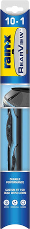 Rain-X 850019 RearView 10-1 Rear Wiper Blade, 10 Inch Conventional Rear Wiper Blade, Fits J-Hook (Pack Of 1), Automotive Replacement Wiper Blades ...