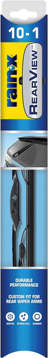 Rain-X 850019 RearView 10-1 Rear Wiper Blade, 10 Inch Conventional Rear Wiper Blade, Fits J-Hook (Pack Of 1), Automotive Replacement Wiper Blades ...