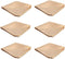 Mens Pocket Squares Handkerchief 6 PK Wedding Party Solid Color Handkerchiefs...