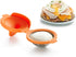 Lekue Poached Egg Maker/Poached Egg Cooker Set of 2, Orange...