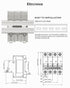 6-63A Miniature Circuit Breaker, AC 3 Pole 400V, DIN Rail Mounted 40 amp Breaker, Overload, Short-Circuit Protection, 110V / 120V Available, MCB...