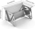 Wood Burning Camping Stove Folding With Pot Stand Portable Stainless Steel Grill Backpacking Stove For Hiking Picnic...